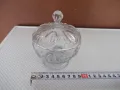 Захарница стъклена, снимка 1