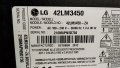LG 42LM3450 със повредена матрица ,LGP42P-12LPB ,EAX64909901(1.0) ,6870C-0401C ,HC420DUN-SLCO2-11XX, снимка 4