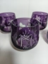 Чаши  от аметистов оловен кристал Nachtmann, снимка 6
