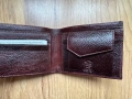 Buono Pelle нов мъжки портфейл портмоне естествена кожа с кутия внос Англия, снимка 7