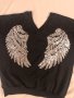 Дамска блуза с криле, снимка 1 - Блузи с дълъг ръкав и пуловери - 43049456