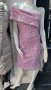 Розова рокля с пайети, снимка 1