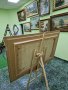 Огромна много красива антикварна майсторска авторска картина масло върху платно , снимка 7