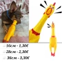 Играчка за куче Пиле. Играчки за кучета. Играчка за малко куче. Аксесоари за кучета. Кучешки играчки, снимка 1