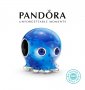 Талисман Pandora сребро 925 Ocean Bubbles & Waves Octopus. Колекция Amélie, снимка 1 - Други - 37244378