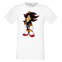 Мъжка тениска Sonic Shadow Игра,Изненада,Подарък,Празник,Повод, снимка 1 - Тениски - 37243941