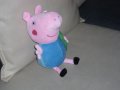 Плюшена  играчка Peppa Pig - Пепа  прасенце и Джордж.Нови!!!, снимка 6