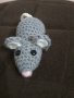 Ръчно плетена мишка Реми, амигуруми играчка, снимка 11