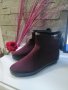 Страхотни дамски боти в бордо, снимка 3
