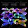LED Луминесцентни Скрънчита – 3 Режима на Светене за Партита и Фестивали, снимка 3