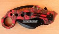  Карамбит SOG Trident Red Skull, снимка 5