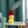 Ваза "Плодове"-18x12x31 см./червена ваза/керамична ваза, снимка 1