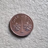 Монети. Сингапур. 1, 10 , 20, 50  цента  и 1 долар., снимка 11 - Нумизматика и бонистика - 39508996