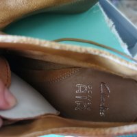 Топли  естетвен велур ,Зимни обувки марка Clarks 170 лв Нови 37 номер, снимка 6 - Дамски обувки на ток - 34923049