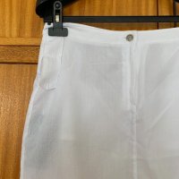 Памучна бяла пола, снимка 2 - Поли - 25714983