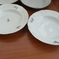 Стар български порцелан чинии, снимка 3 - Антикварни и старинни предмети - 33118133