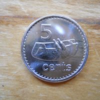монети - Фиджи, снимка 9 - Нумизматика и бонистика - 43966360