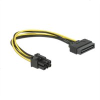 Адаптер SATA to VGA 1x6pin SS301061, снимка 1 - Друга електроника - 39261497