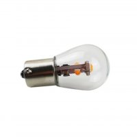 LED диодна крушка за мигач 21W, BA15S S35, Оранжева, снимка 4 - Аксесоари и консумативи - 33017473