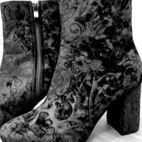 Дамски елегантни боти, снимка 3 - Дамски обувки на ток - 43313896