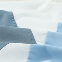 Дамски суичър с 'color block' дизайн в синьо и бяло, снимка 4 - Други - 43660230
