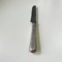 Стар сребърен нож №1532, снимка 2 - Антикварни и старинни предмети - 35160897