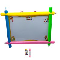 Детска дъска за рисуване с две лица , снимка 3 - Рисуване и оцветяване - 43370412