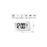 Електронен стаен часовник с аларма 1019, снимка 3 - Други стоки за дома - 34596770