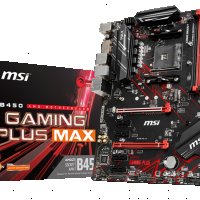 Дънна платка MSI B450 GAMING PLUS MAX, снимка 1 - Дънни платки - 33147767