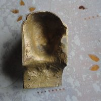 Старинна бронзова пластика фигура фараон бог, снимка 4 - Антикварни и старинни предмети - 42998847