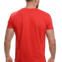 Нова мъжка тениска с дигитален печат на футболния отбор ЦСКА (CSKA) в червен цвят, снимка 7 - Тениски - 37663702