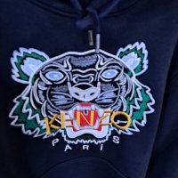 💣Hoodie Kenzo 💣бродирано лого Унисекс, снимка 3 - Суичъри - 43119932