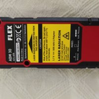  FLEX  ADM30 лазерна ролетка Топ цена, снимка 6 - Други инструменти - 28335027