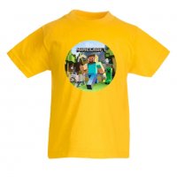 Детска тениска майнкрафт Minecraft 4, снимка 1 - Детски тениски и потници - 32938635
