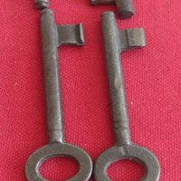 Лот ключове стари редки за колекция декорация битов кът уникати 29218, снимка 2 - Антикварни и старинни предмети - 37408092