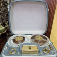 Антикварен немски ролков магнетофон Grundig TK 20, снимка 8 - Антикварни и старинни предмети - 39565433