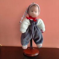 Винтидж плюшена кукла Gotz Germany 32 см, снимка 8 - Колекции - 40000848