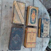 Стари дървени кутии, снимка 2 - Антикварни и старинни предмети - 37545011