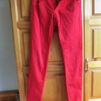 Червен летен панталон, снимка 3 - Панталони - 37089234