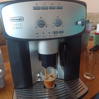 Кафеавтомат Делонги Кафе Корсо с еко бойлер, работи перфектно и прави хубаво кафе и капучино , снимка 1 - Кафемашини - 39940107