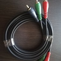 Качествен RGB кабел на Hama 2м., снимка 2 - Други - 37290994
