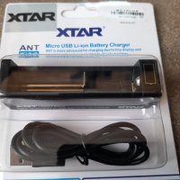XTAR ANT-MC1 PLUS USB ЗАРЯДНО ЗА БАТЕРИИ, снимка 1 - Оборудване и аксесоари за оръжия - 39075711
