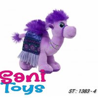 Плюшена камила със шарено седло, снимка 4 - Плюшени играчки - 38202582