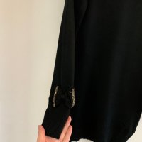 Черна рокля туника, снимка 6 - Рокли - 27362045