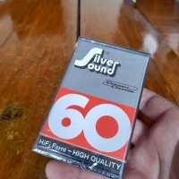 Стара аудио касета Sliver Sound C60, снимка 2 - Други ценни предмети - 36676558