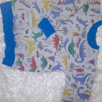 Пижама с динозаври , снимка 3 - Детски пижами - 43701455