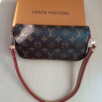 Дамска Чанта Louis Vuitton с Каишка Дамски Портфейл Портмоне с Верижка Wallet on Chain Ivy , снимка 3 - Чанти - 44900966