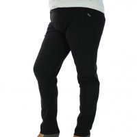 Дамски спортно-елегантен панталон 19210 - Макси, Черен, снимка 1 - Панталони - 26423510