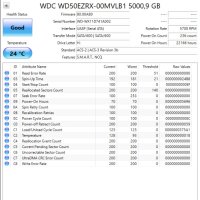 WD Green 5TB sata hdd hard disk hard drive хард диск  малко ползван, снимка 3 - Твърди дискове - 44027029