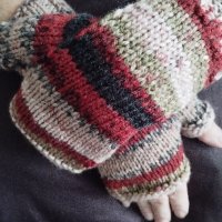 плетени дамски ръкавици , снимка 8 - Ръкавици - 42666489